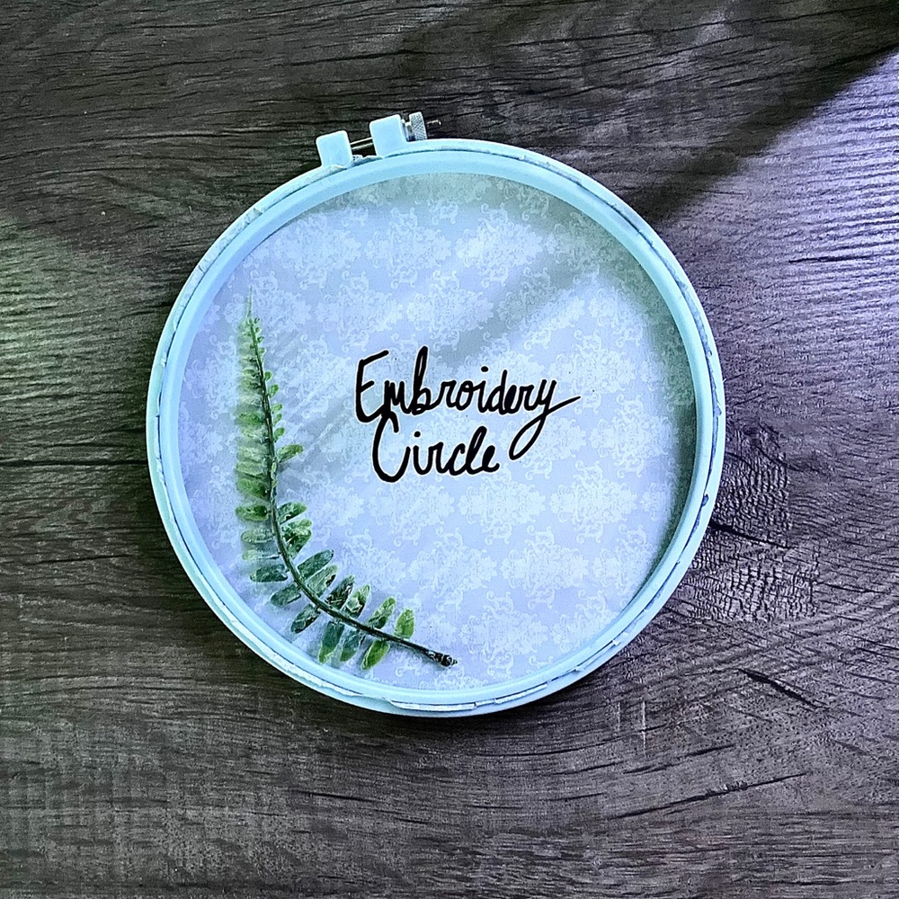 Embroidery Circle